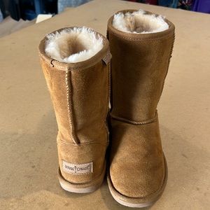 Minnetonka Faux Shearling Boots